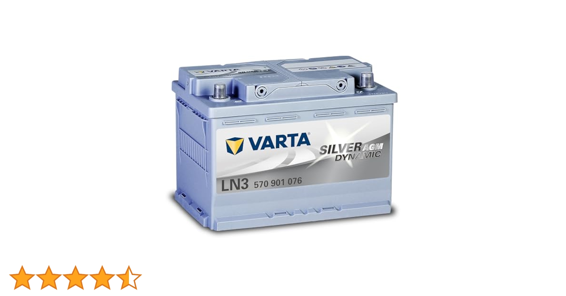 VARTA Silver Dynamic AGM LN3 (輸入車用) VARTA シルバーダイナミックAGMバッテリー(Silver Dynamic AGM
